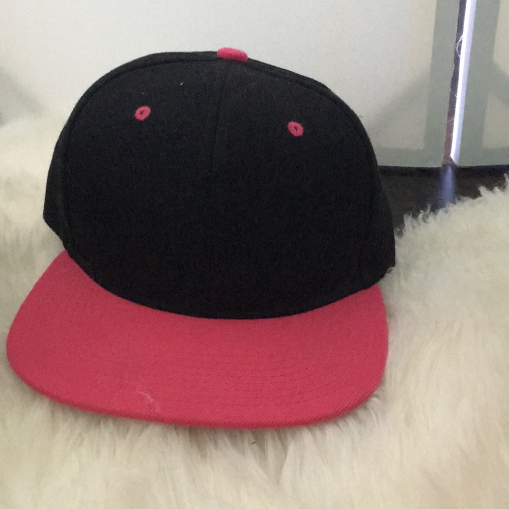 Pink and black SnapBack